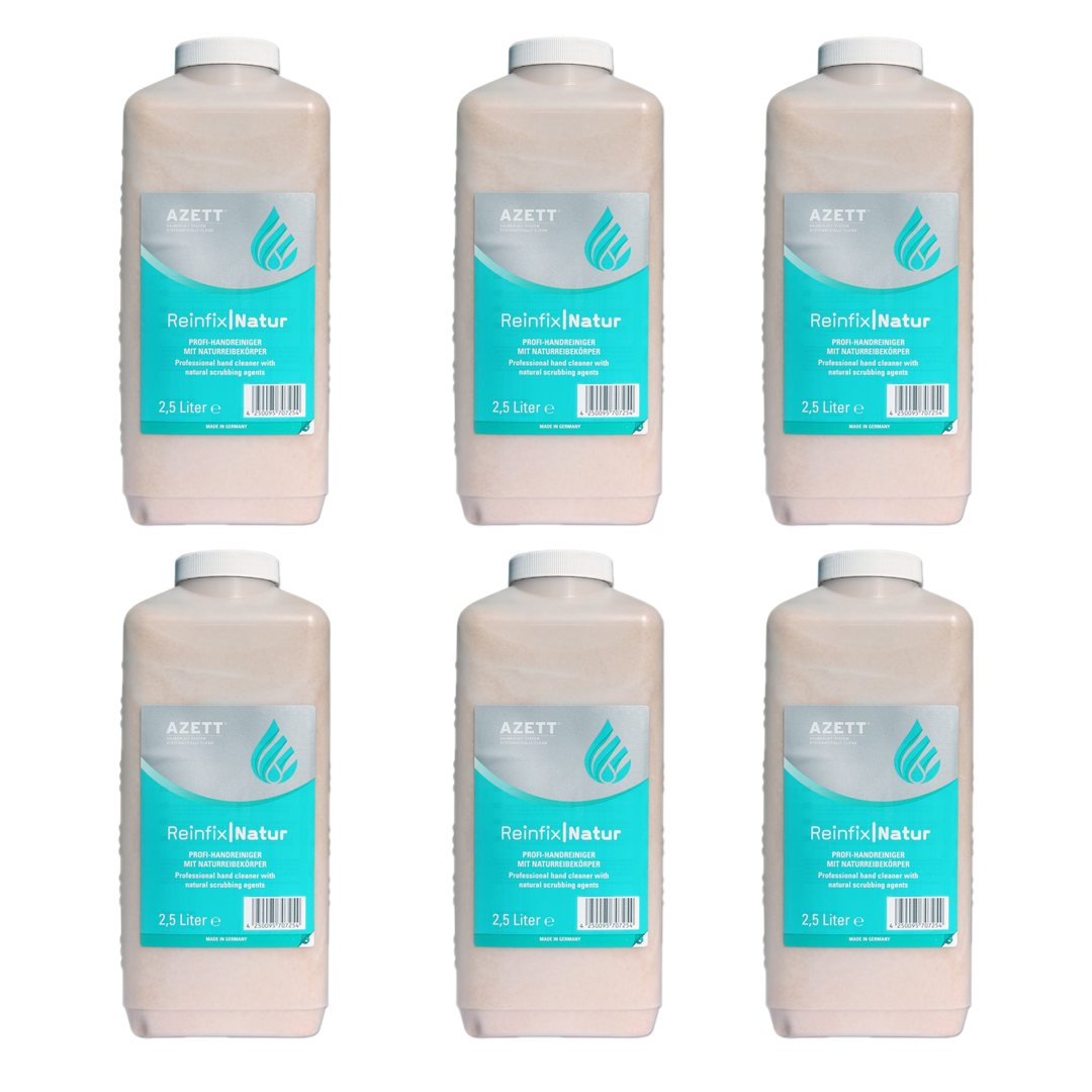 Limpio Profi Clean Handreiniger sechs mal in der Flasche